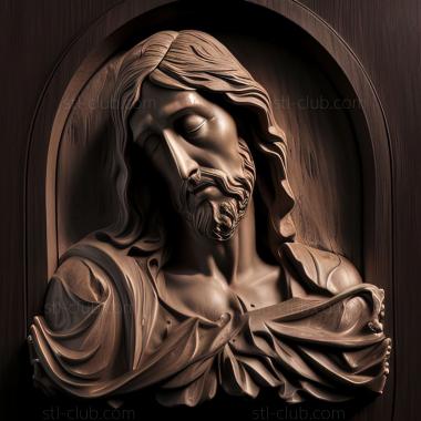 3D model st jesus (STL)